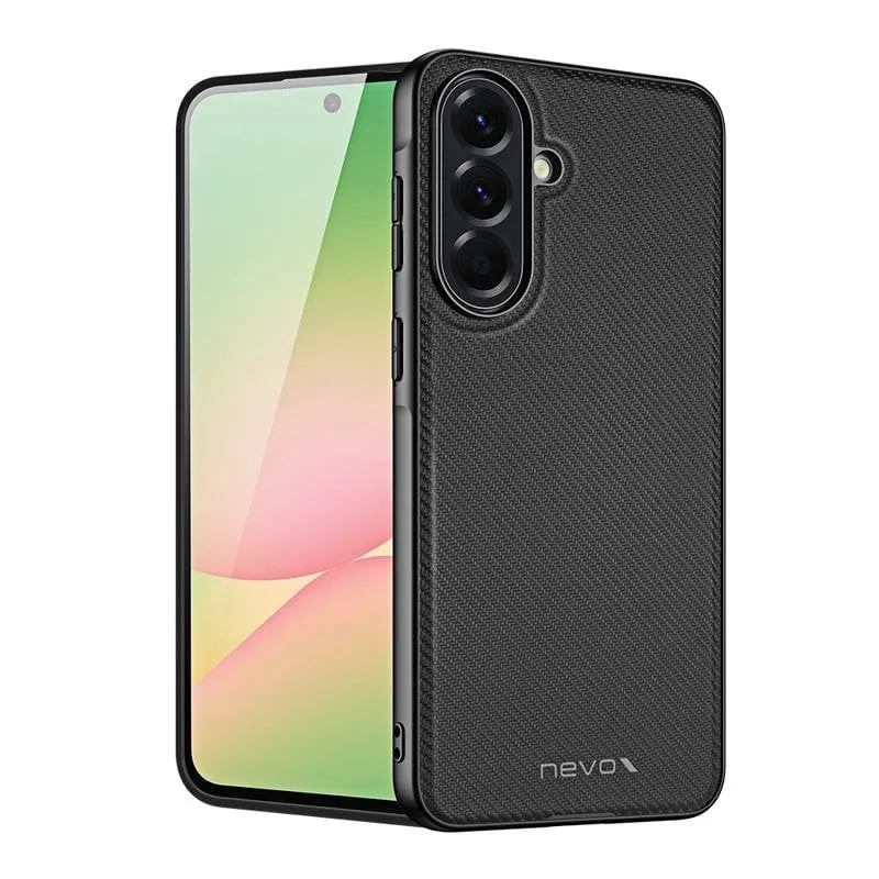 Cover nevox StyleShell NYLO TPU Nylon Nero Antishock per Samsung Galaxy A57 5G - immagine 1