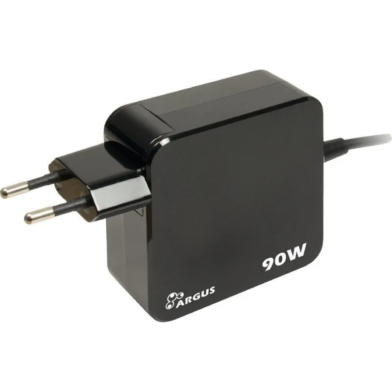 Caricatore Inter-Tech PD-2090 USB-C 90W Quick Charge 3.0 Nero - immagine 1