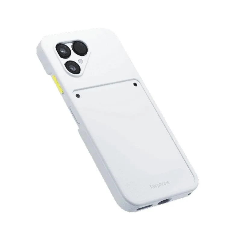 Custodia per cellulare Fairphone protective Case v1 plastica bianca antiurto per Fairphone Gen. 6 - immagine 1