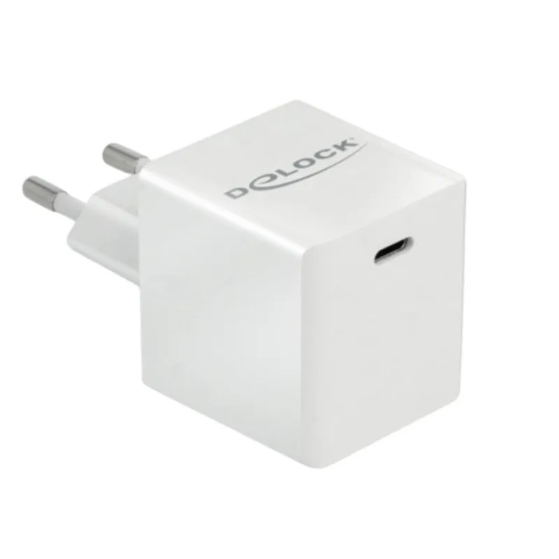 Caricatore USB-C PD 40W Delock GaN Interno Bianco - immagine 1