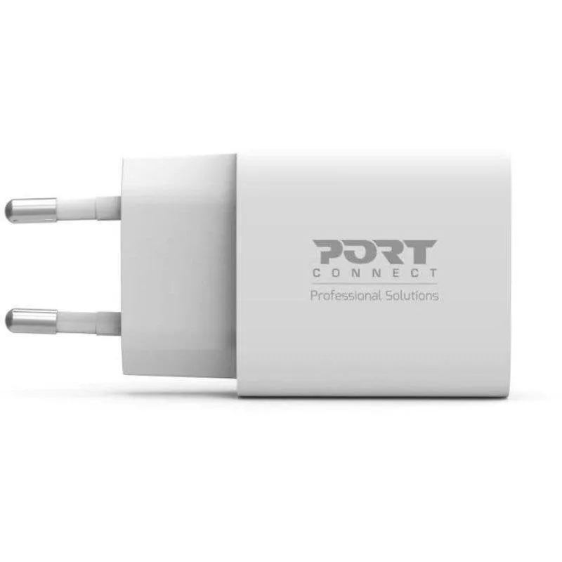 Caricatore a Muro Port Designs 900031EU USB-C 20W Power Delivery Bianco - immagine 1