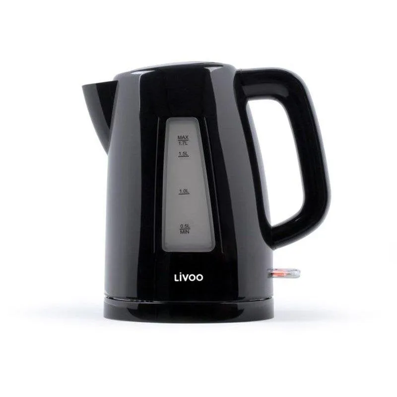 Bollitore Livoo DOD184N 1,7 L 2200 W Base Rotante 360° Nero - immagine 1