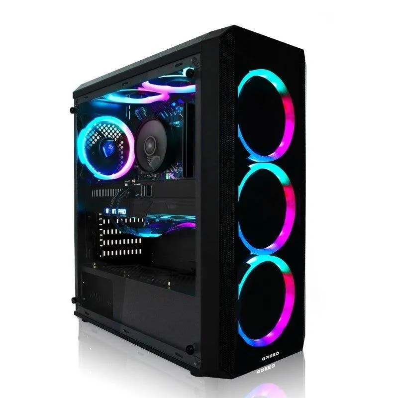 PC fisso GREED MK2 Plus Intel Core i7 12700F 16GB 1TB SSD RX 9060 XT Windows 11 Pro - immagine 1
