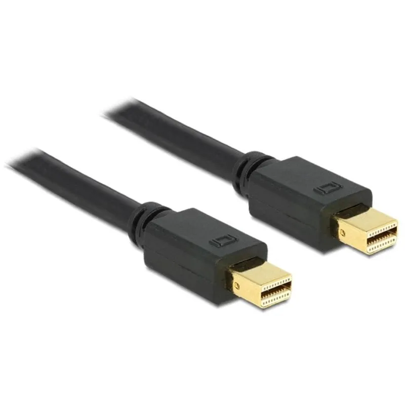 Cavo DisplayPort DeLOCK 83475 2 m Mini DisplayPort a Mini DisplayPort Nero - immagine 1