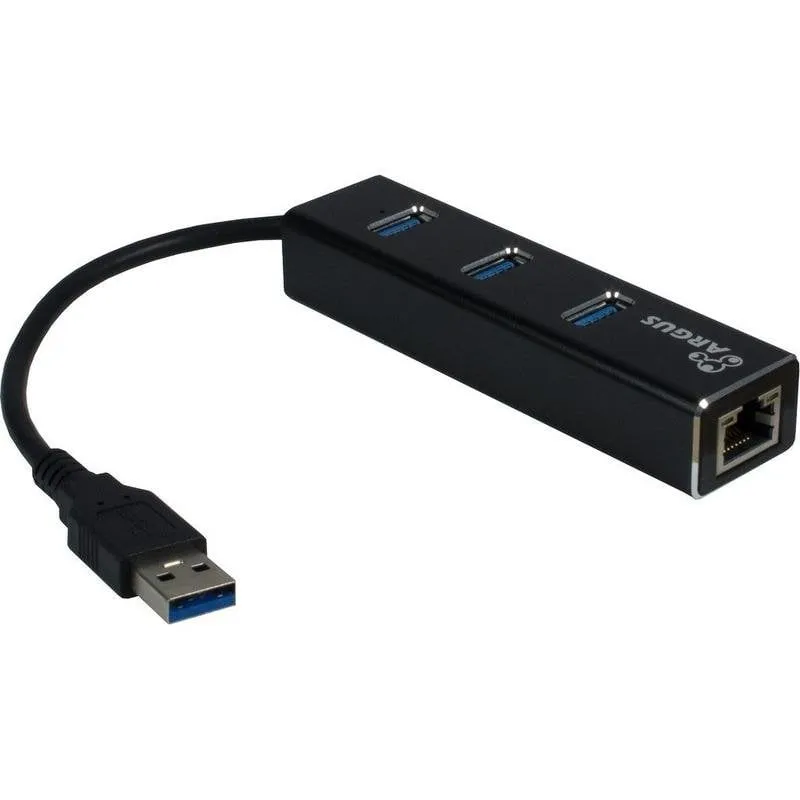 Adattatore di rete Inter-Tech ARGUS IT-310 USB 3.2 Gen 1 Gigabit Ethernet - immagine 1