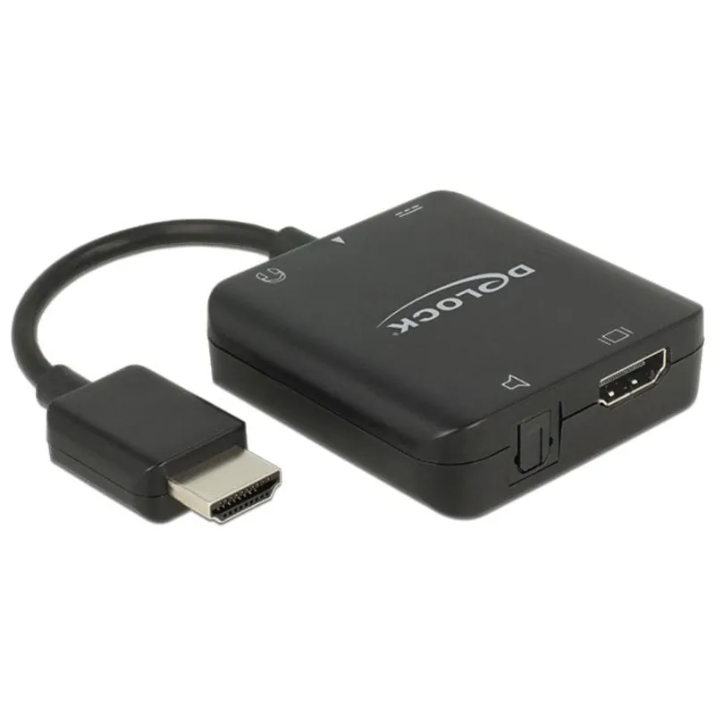 Convertitore audio Delock 62784 HDMI a S/PDIF e stereo - immagine 1