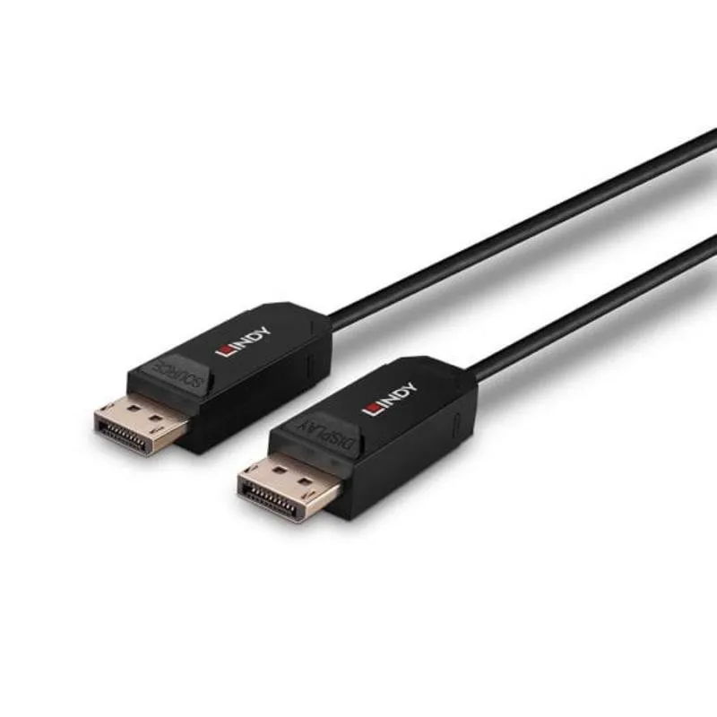 Cavo DisplayPort 2.0 Lindy 15 m Nero - immagine 1