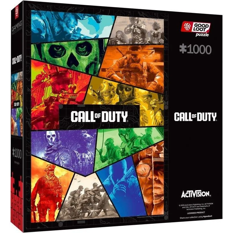 Puzzle Gaming Good Loot Call Of Duty Operators Collage 1000 Pezzi - immagine 1