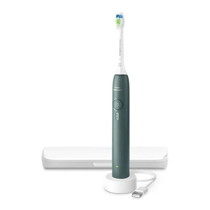Spazzolino Sonico Philips Sonicare 3100 HX4033/26 1 Modalità Sensore Pressione Custodia - immagine 1