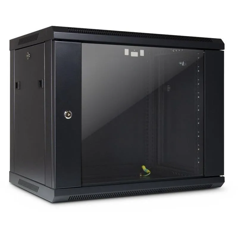 Rack a Muro Inter-Tech SMA-6409 9U 30 kg Nero - immagine 1