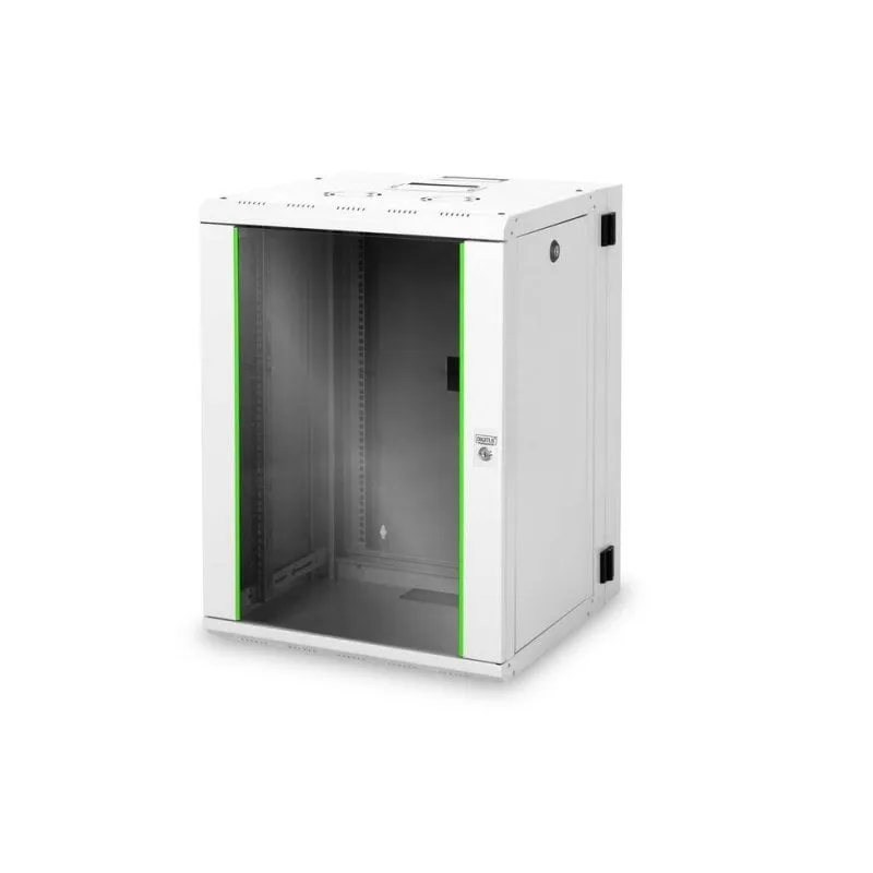 Armadio Rack a Muro Digitus 16U 80 kg Grigio - immagine 1