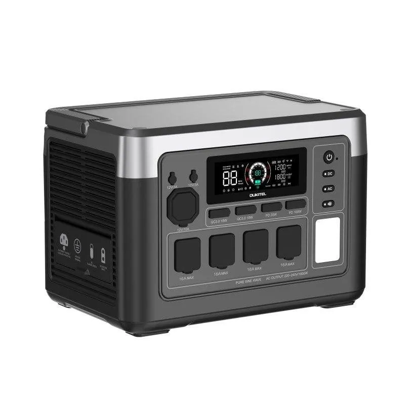 Stazione di energia Oukitel P1000 Plus 1024Wh 11 porte Batteria LiFePO4 - immagine 1