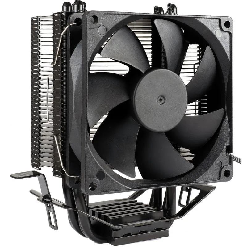 Raffreddamento Aria Inter-Tech Socket AM4 AM5 92 mm 4 Tubi 4P90 Bulk Nero - immagine 1