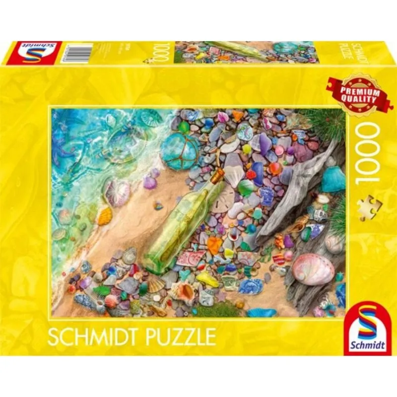 Puzzle Schmidt Spiele 1000 pezzi Resti Brillanti della Spiaggia - immagine 1