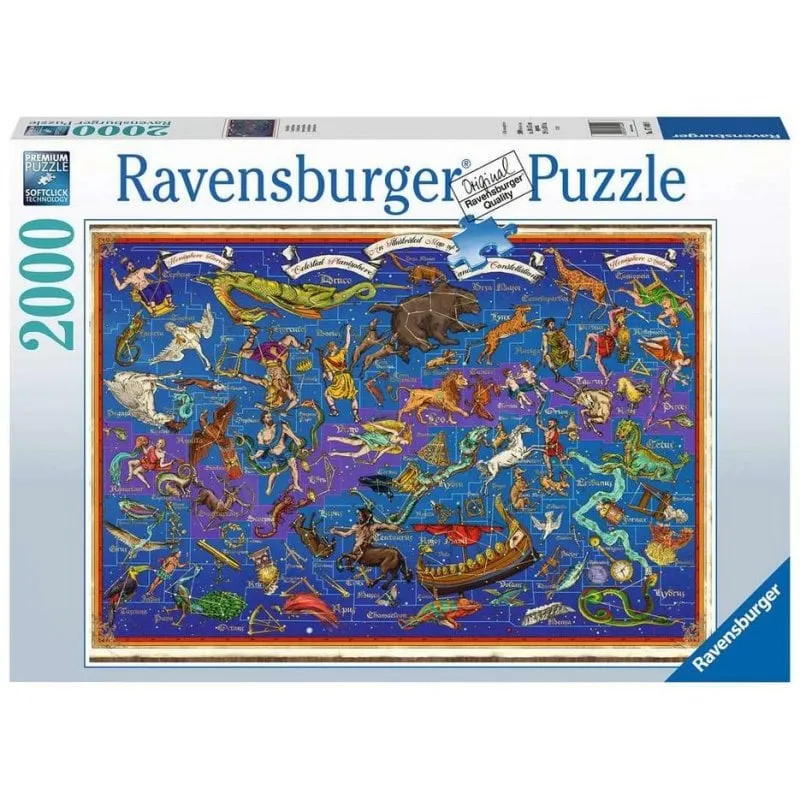 Puzzle Ravensburger 2000 pezzi Costellazioni - immagine 1