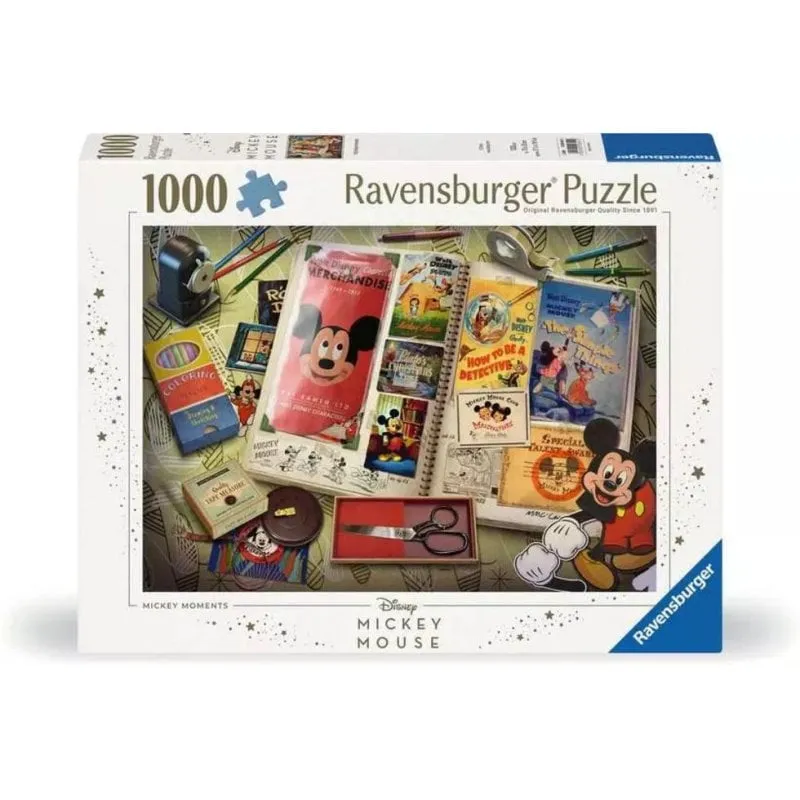Puzzle 1000 pezzi Ravensburger Mickey Moments 1950 - immagine 1