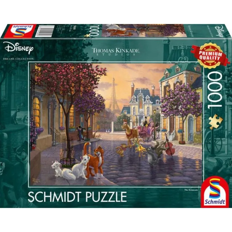 Puzzle Schmidt Spiele Disney The Aristocats 1000 pezzi - immagine 1