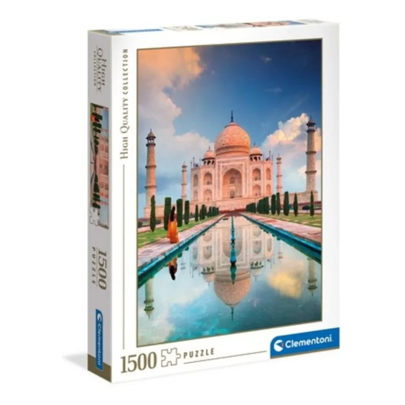 Puzzle 1500 pezzi Clementoni Taj Mahal per adulti - immagine 1