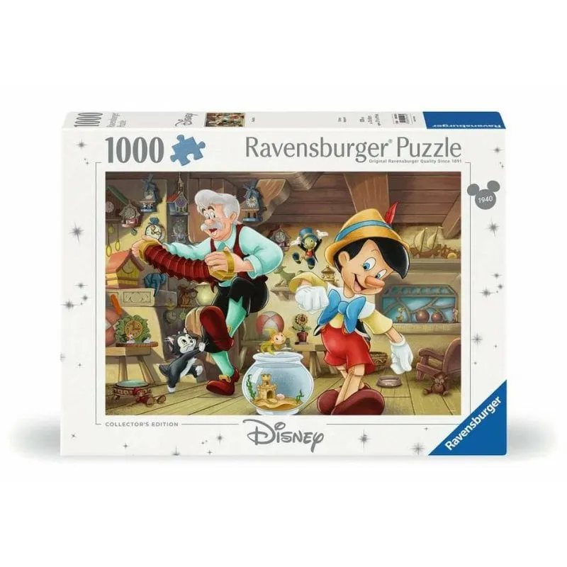 Puzzle Ravensburger Edizione Collezionista Disney Pinocho 1000 pezzi - immagine 1