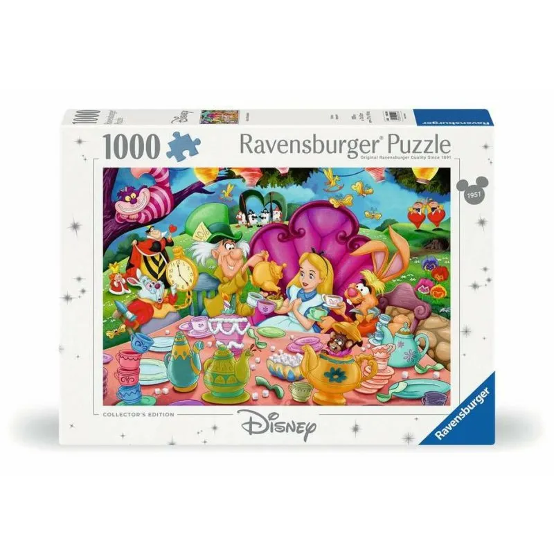 Puzzle Ravensburger Edizione Collezionista Disney Alice nel Paese delle Meraviglie 1000 pezzi - immagine 1