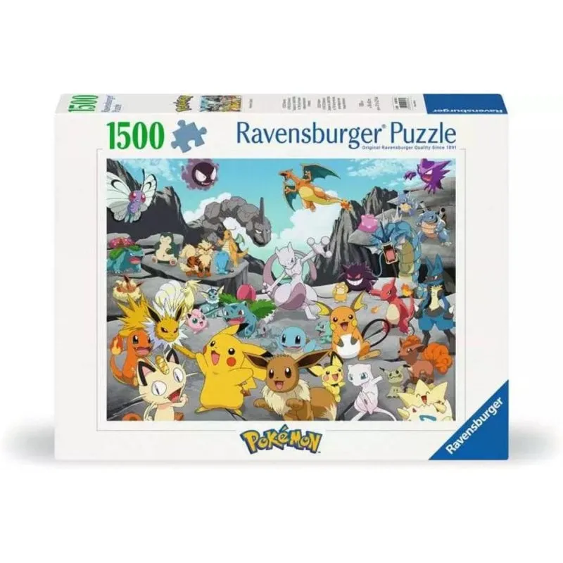 Puzzle Ravensburger Pokémon Classics 1500 pezzi - immagine 1