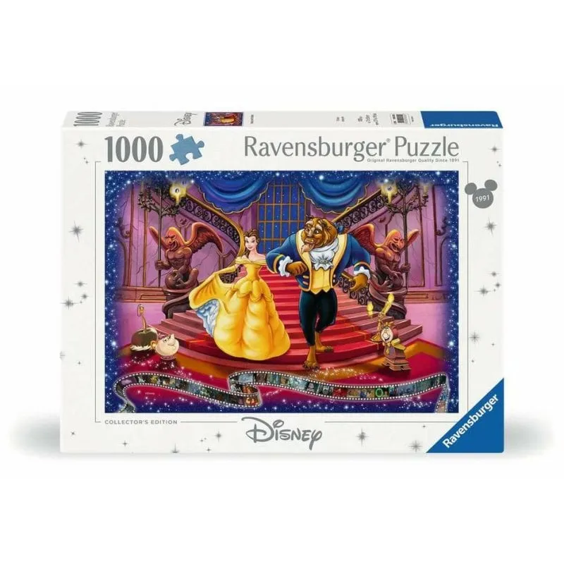 Puzzle Ravensburger Edizione Collezionista Disney La Bella e la Bestia 1000 pezzi - immagine 1