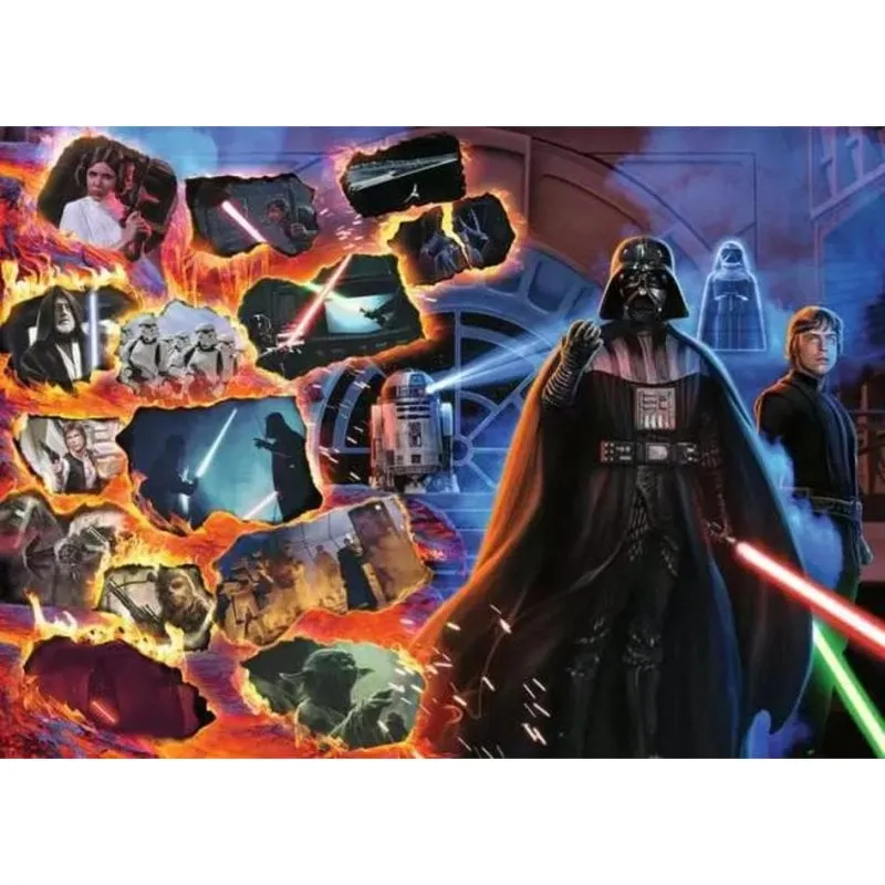 Puzzle Ravensburger Star Wars Villainous Darth Vader 1000 pezzi - immagine 1