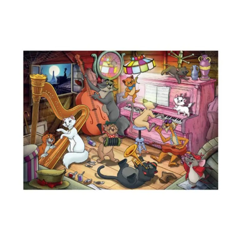 Puzzle Ravensburger The Aristocats 1000 pezzi Edizione Collezionista Disney - immagine 1