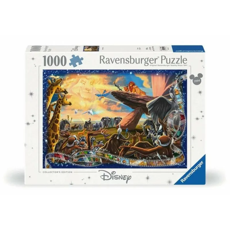 Puzzle Ravensburger El Rey León 1000 pezzi Edizione Collezionista Disney - immagine 1
