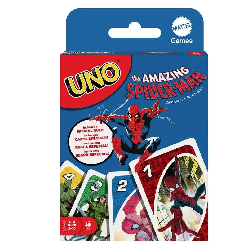 Gioco di carte UNO The Amazing Spider-Man Mattel - immagine 1