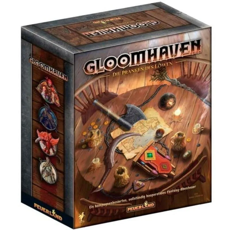 Gioco da tavolo Pegasus Gloomhaven Le Zanne del Leone Strategia 1-4 giocatori - immagine 1