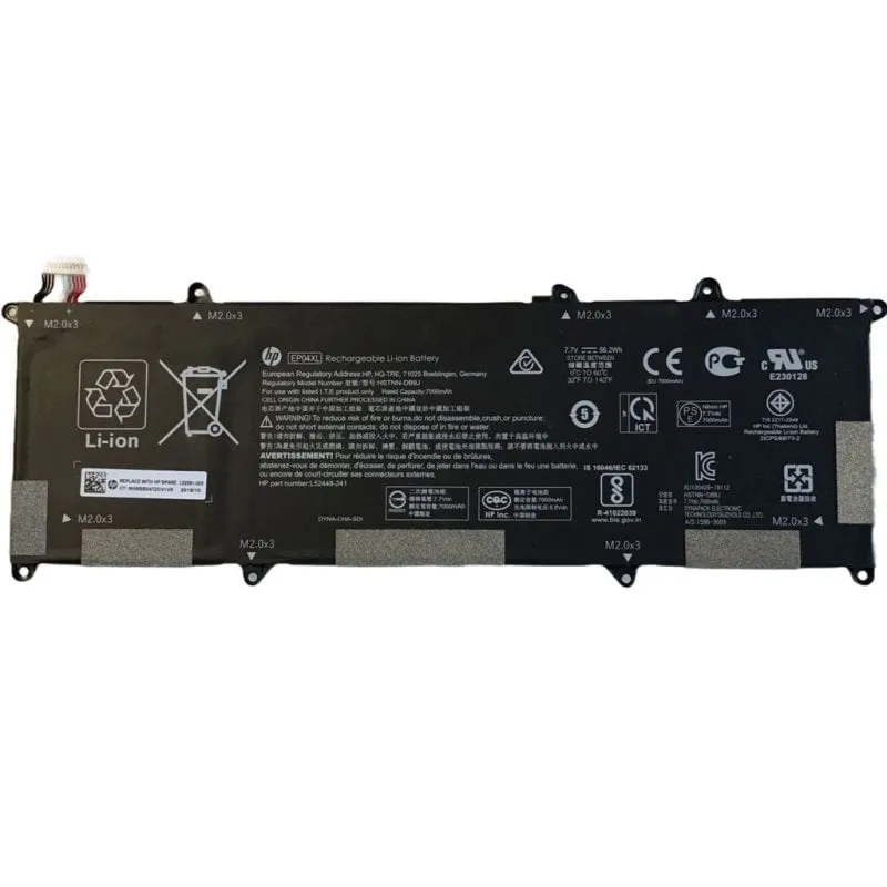 Batteria per portatile HP 4C 56Wh 3,75Ah Li-ion EP04056XL-PL EP04XL - immagine 1