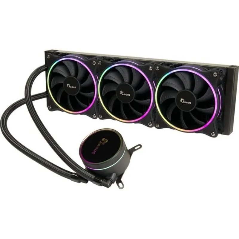 Refrigerazione Liquida Inter-Tech Argus Iceman LC-360 RGB 360mm 3 Ventole LED RGB - immagine 1