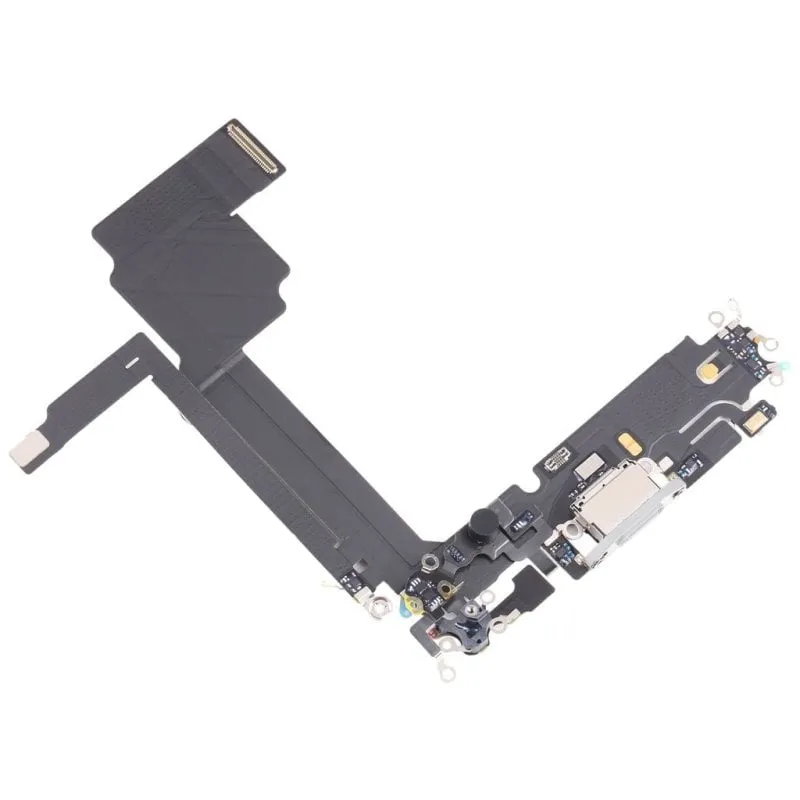 Cavo Flessibile Originale iPhone 15 Pro Max Bianco per Porta di Ricarica - immagine 1