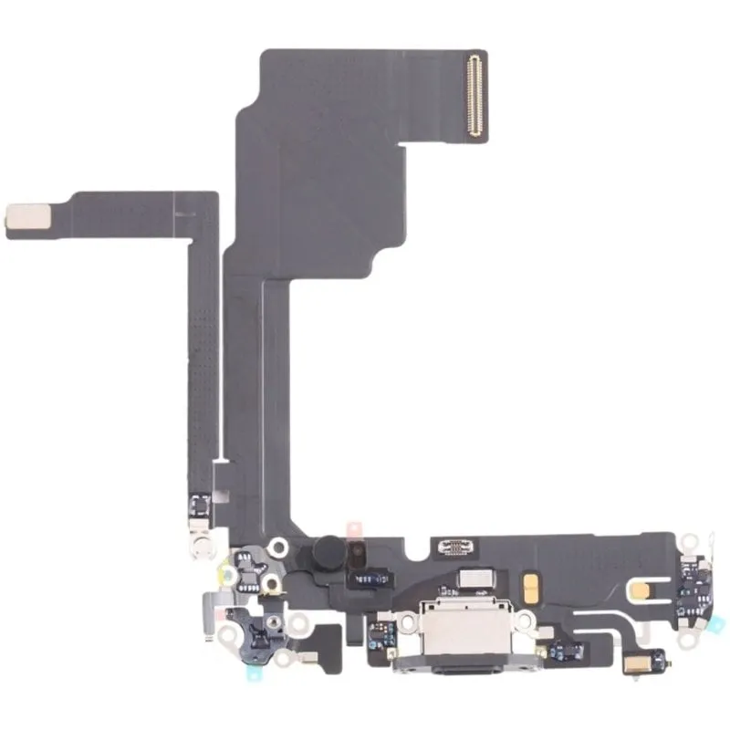 Cavo Flessibile Originale iPhone 15 Pro Nero Ricambio Porta Ricarica - immagine 1