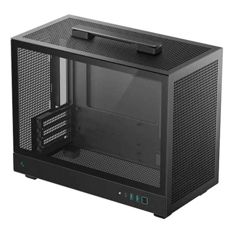 Case PC DeepCool CH160 PLUS Nero Micro ATX Mini-ITX - immagine 1