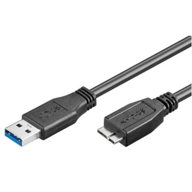 Cavo USB 3.2 Goobay 95026 1,8 m USB-A a Micro-USB B Nero - immagine 1
