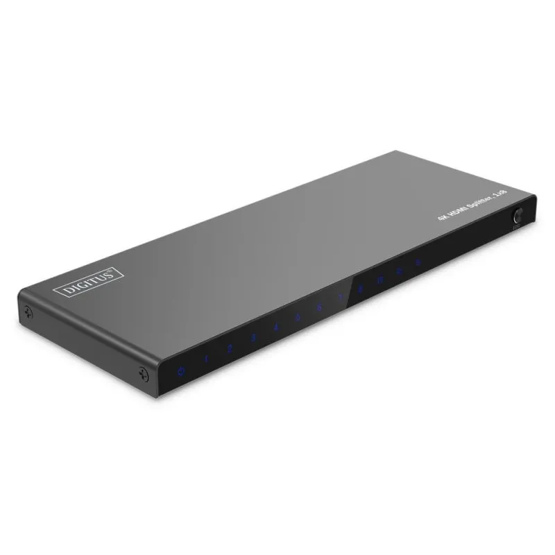 Splitter HDMI 1x8 Digitus 4K/60 Hz HDCP 2.3 EDID - immagine 1