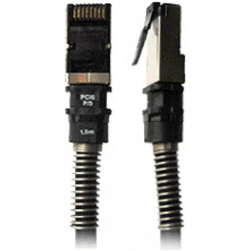 Cavo di rete PatchSee PCI6-DPF/100 30 m Cat6a RJ-45 Nero - immagine 1