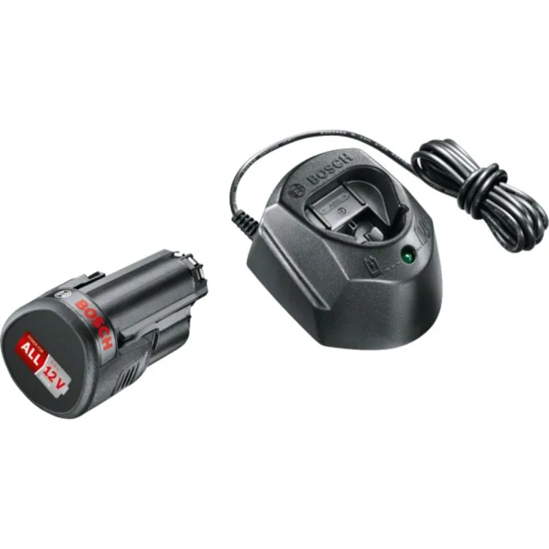 Kit caricatore e batterie Bosch 1 600 A01 L3D 1,5 Ah 12 V - immagine 1