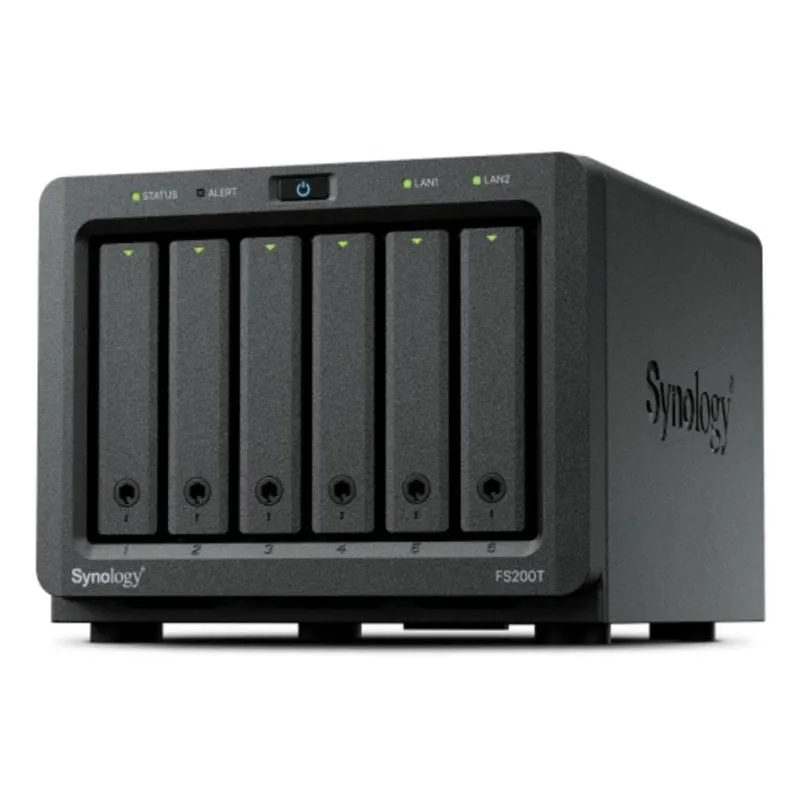 NAS Desktop Synology 6 bay SSD Intel Celeron J4125 4GB DDR4 2x RJ45 - immagine 1
