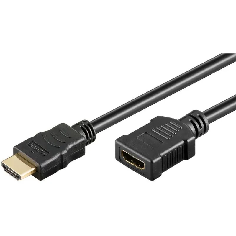 Cavo di estensione HDMI 2.1 Goobay 76268 0,5 m 8K 48 Gbps Nero - immagine 1
