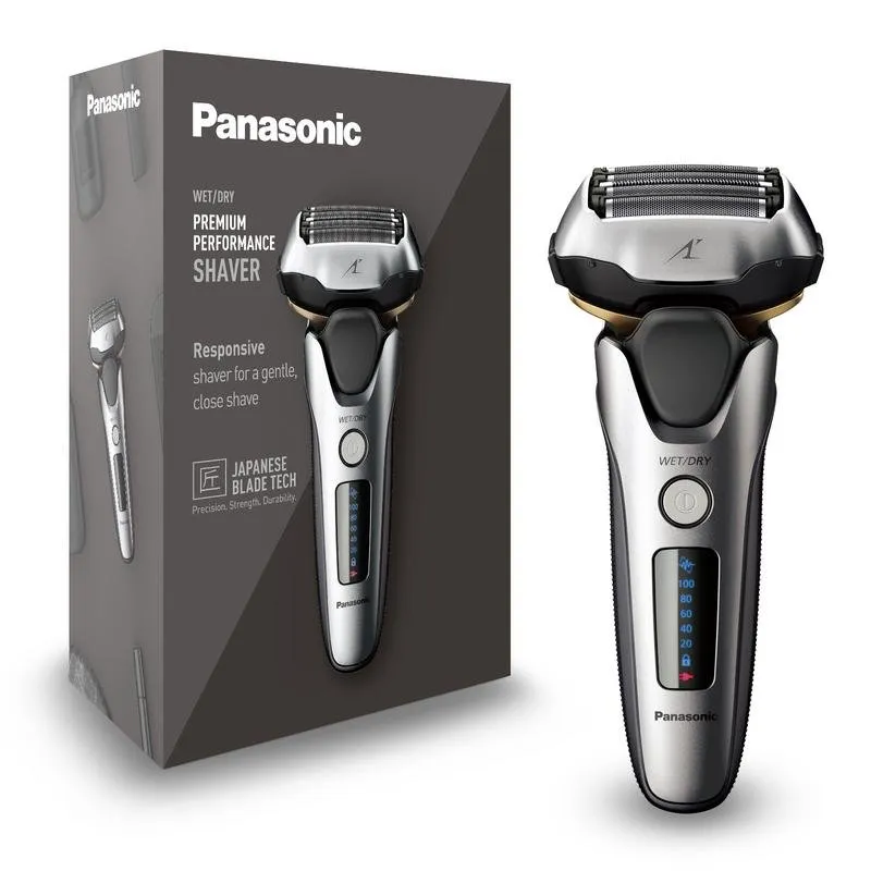 Rasoio Viso Panasonic ES-LV69 Senza Fili 50min Wet&Dry 5 Lame Rifinitore - immagine 1