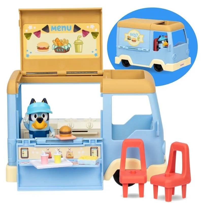 Figura d'azione Moose Toys Bluey Veicolo Foodtruck Multicolore Plastico 3 anni - immagine 1
