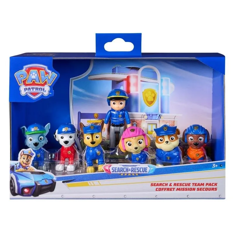 Figura d'azione SPIN MASTER Patrulla Canina Pack 7 Figuras de Rescate Search & Rescue - immagine 1