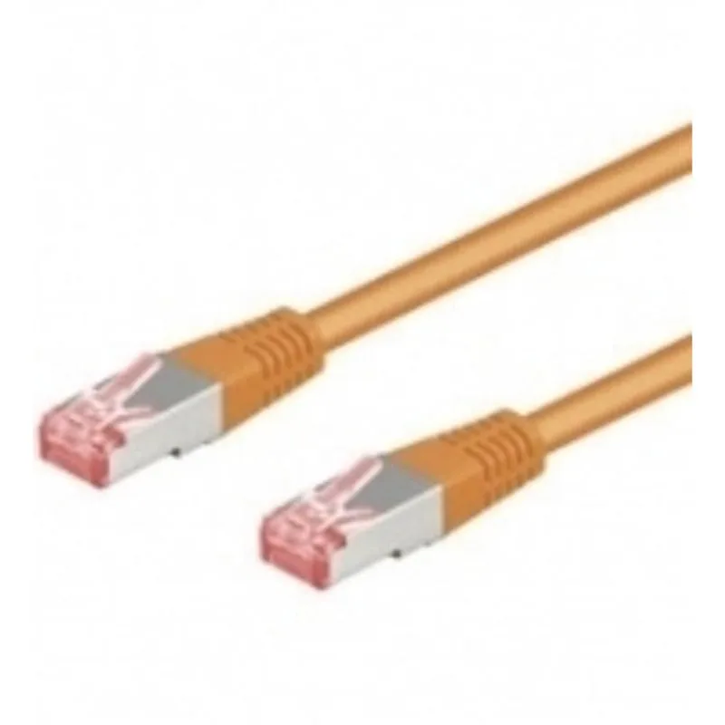 Cavo di rete Goobay CAT 6 SSTP PIMF 50 m Arancione - immagine 1