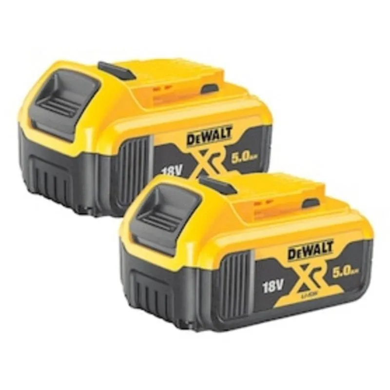 Batteria DeWALT DCB184P2-XJ 18V 5 Ah Ioni di Litio 2 pezzi - immagine 1