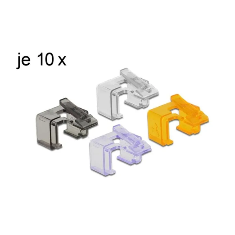 Clip di riparazione per connettore RJ45 DeLOCK 86422 Multicolore - immagine 1
