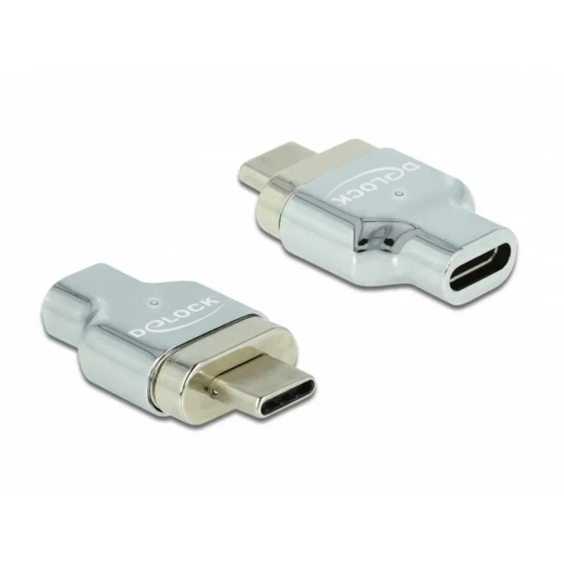 Adattatore magnetico DeLOCK Thunderbolt 3/USB-C 8K 30 Hz maschio-femmina - immagine 1