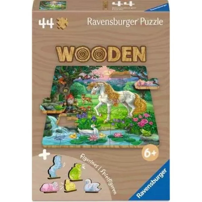 Puzzle Ravensburger 12004085 Fata 44 pezzi in legno 6 anni - immagine 1